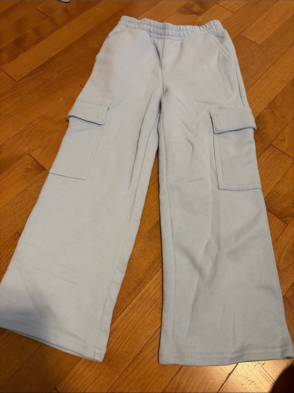 Joe Fresh Light Blue Cargo Sweatpants for Kids